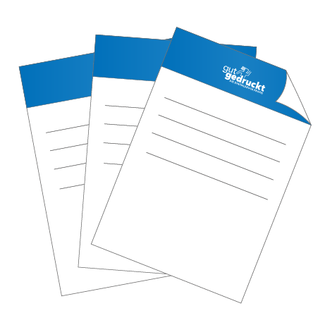 Briefpapier DIN-A4 – einseitig