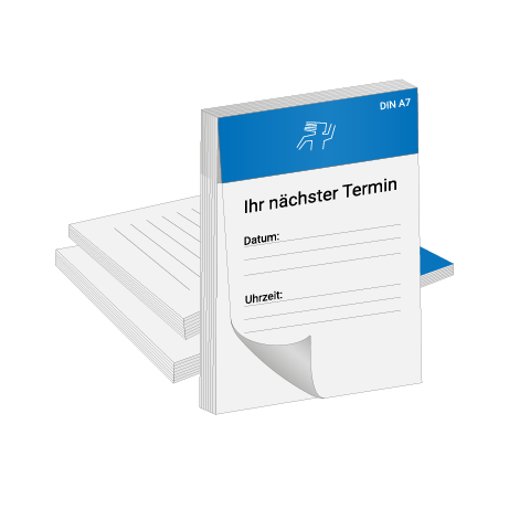 Terminblock | DIN A7 | bedruckt
