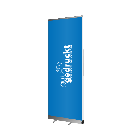 Roll-Up Double | B 85 cm x H 200 cm | beidseitig bedruckt